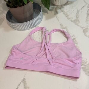lululemon athletica Vita Pink Energy Bra Sports Bra 10